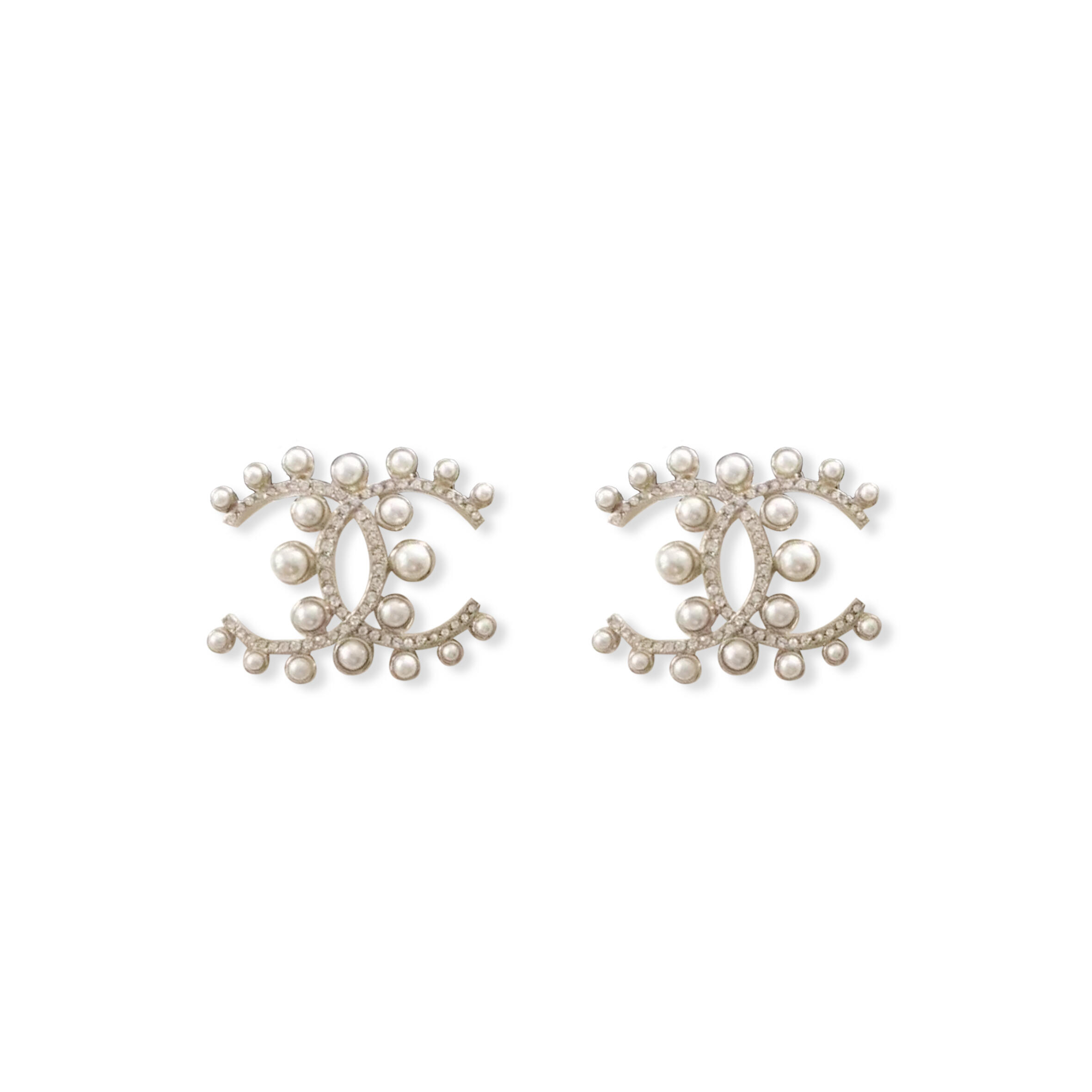 Ch*el cc pearl earrings 300561